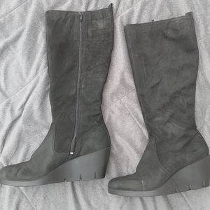 Ecco new w/o tags tall leather boots size 8 (39)